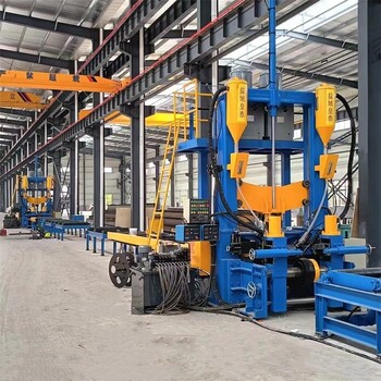 组立机生产厂家上海嘉定安装调试H型钢组立机