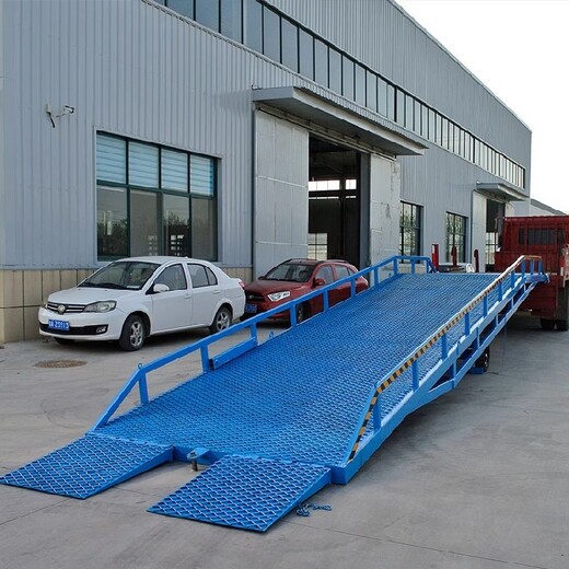 忻州叉车装卸平台生产厂家装货柜的斜坡平台