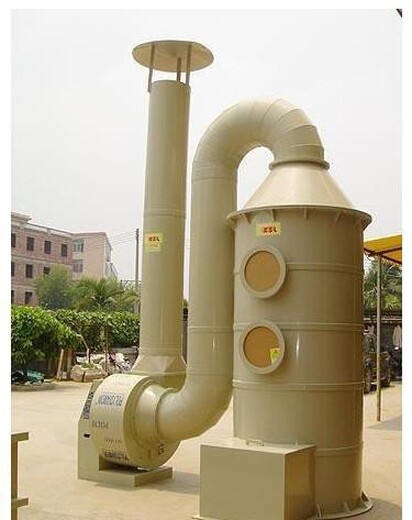 牡丹江生产喷淋塔设备pp防腐耐酸碱喷淋塔