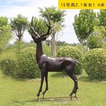制作铜雕鹿雕塑质量可靠,设计铜雕鹿雕塑厂家