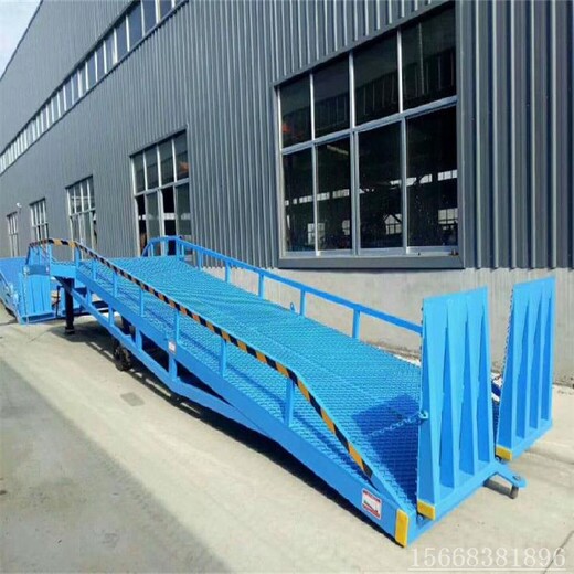 佳木斯叉车装卸平台生产厂家装货柜的斜坡平台