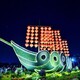 榆林節(jié)日五色草造型圖
