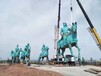 安装内蒙古骑马人雕塑质量可靠,制作内蒙古骑马人雕塑报价
