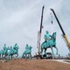 内蒙古骑马人雕塑厂家图