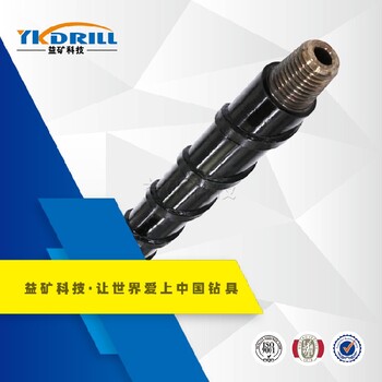 薊焊接牢固山東益礦地質(zhì)螺旋鉆桿實力工廠