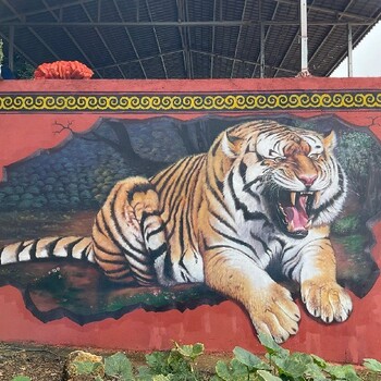 闵行从事市政文化墙画彩绘多少钱一平方