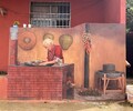 湘西社区市政文化墙画彩绘多少钱一平方