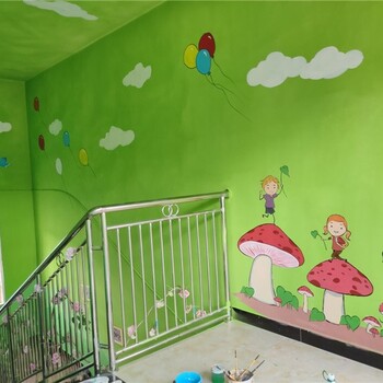 奉賢幼兒園墻面彩繪價格