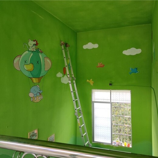 南昌幼儿园墙面彩绘多少钱一平方