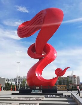 網(wǎng)紅景點(diǎn)廣場不銹鋼雕塑鏡面拋光工工藝金越雕塑廠家