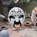 京剧戏曲脸谱雕塑制作