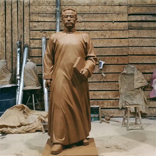 陶行知人物雕像歷史名人雕塑制作