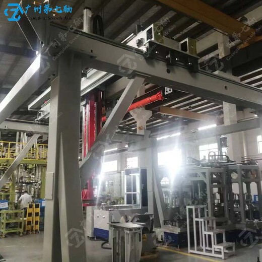 宁河自动化生产桁架机械手生产厂家,上下料天轨桁架机器人
