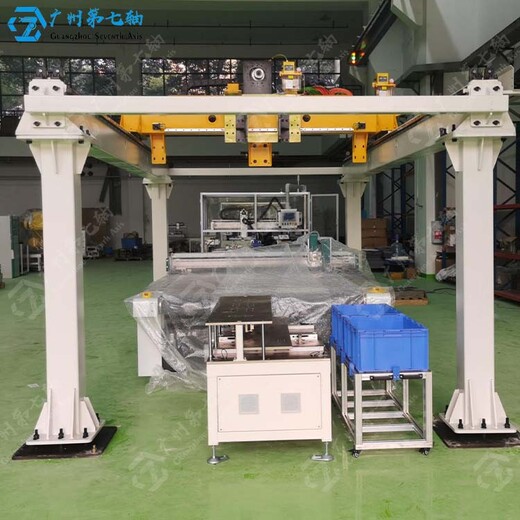 南阳自动化生产桁架机械手生产厂家,上下料天轨桁架机器人