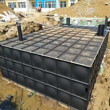 裝配式地埋箱泵一體化消防泵站地埋水箱結構穩固強度高金澤生產安裝圖片