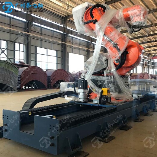 合川自动化生产机器人地轨设计