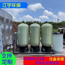 河南驻马店RO反渗透水处理设备厂家江宇锅炉六T/H纯净水设备图片