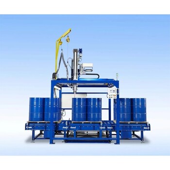 自動(dòng)壓蓋多彩漆灌裝機-IBC噸桶多彩漆灌裝機