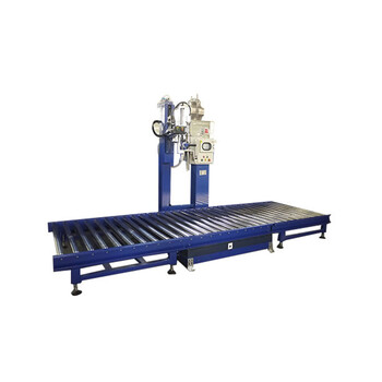 生物制藥灌裝機-1000L噸桶自動貼標(biāo)灌裝機