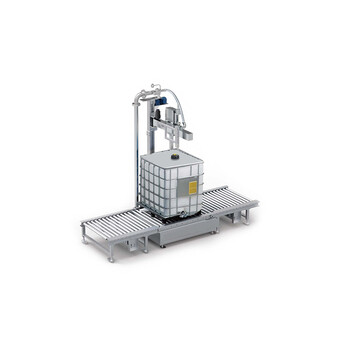 1000KG-IBC吨桶自动压盖灌装机凝胶灌装机