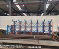 安徽蚌埠鋼材貨架伸縮式懸臂貨架鋼管存放架棒料放置架