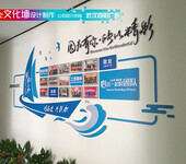 武汉企业广告牌背景墙，企业宣传墙公司介绍文化墙设计制作