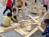 幼儿园螺母积木/儿童实木积木玩具厂家/大型户外碳化积木厂家