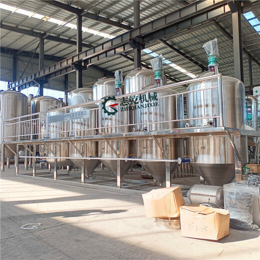 茶籽油精炼设备生产加工菜籽油设备核桃油成套设备