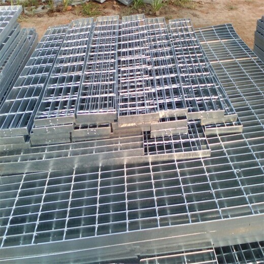 河北镀锌平台钢格板厂家供应烧烤漆平台钢格板Q235热镀锌钢格板