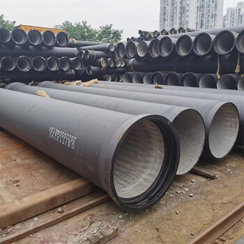 重庆市政铸铁排水管国标K9球墨铸铁管铸铁管件