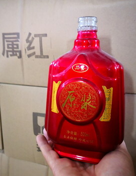 玻璃酒瓶廠家長期供應(yīng)玻璃白酒瓶加工定制玻璃酒瓶