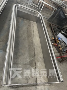 異形不銹鋼門套雙曲異形造型壁龕來圖定制