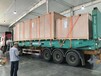 青島出口木箱生產制作大型設備外包裝根據貨物出尺寸帶底部托盤