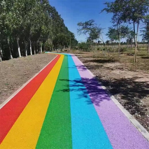 西安学校操场露骨料透水艺术地坪环保罩面漆·地坪清洗剂出厂价