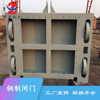 翻板鋼制閘門疊梁鋼閘門滑動(dòng)式鋼制閘門噴鋅鋼制閘門中亞