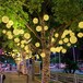 晋中春节节日装饰彩灯串街道布置串灯渔网灯led闪灯串灯