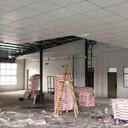 彩鋼板隔墻玻璃隔斷天花吊頂水電安裝管道排煙消防機(jī)電拆除清運(yùn)