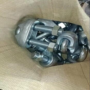 不銹鋼鋼絲繩夾頭卡頭繩扣貓爪鋼絲夾32mm