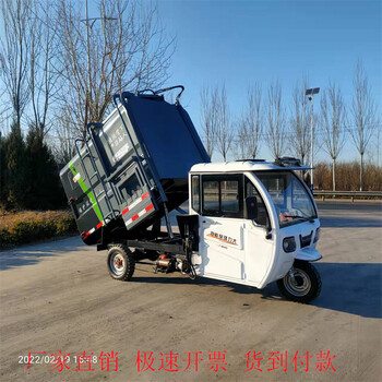 環(huán)衛(wèi)垃圾車?yán)孕盾囆⌒屠者\(yùn)車電動(dòng)掛桶垃圾車