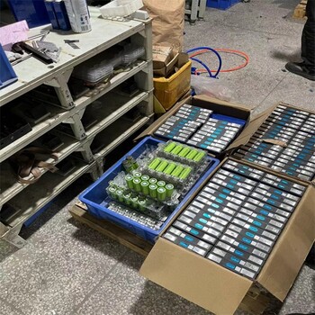 南通回收鋁殼電池各種廢舊鋰電池模組循環(huán)二手回收