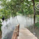 假山售樓部景觀造霧工程昆明人造噴霧降溫本地安裝廠家