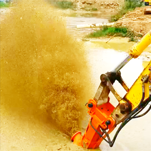 挖机铰刀抽砂泵-挖机泥浆泵-KSY系列