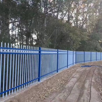 成都鋅鋼圍欄銷售廠家圍墻護(hù)欄雙彎頭鋅鋼防盜護(hù)欄