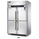冰立方四门冷冻冰箱F4商用直冷冷冻柜全铜管不锈钢四门冰柜