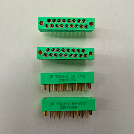 TSL4线簧系列TSL4-2.54-40ZJ锦宏牌印制板矩形连接器