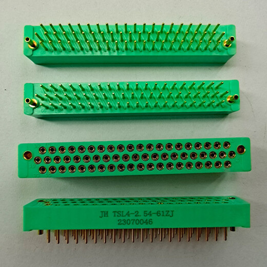 线簧孔插座TSL4-2.54-73ZJ锦宏牌直插式矩形连接器