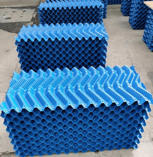兰州加工PVC材质阻燃填料/逆流冷却塔填料每片尺寸