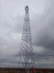 热镀锌瞭望监控塔，20米钢结构测风塔，四角GFL1-1避雷塔