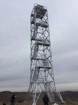 30米GFL2-10角钢避雷针塔，35米不锈钢气象测风塔