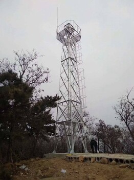 30米四角鋼結(jié)構(gòu)瞭望塔，草原防火監(jiān)控塔，GFL1-5避雷針?biāo)? />
</div>
<div   id=